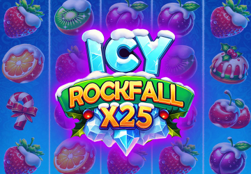 Игровой автомат Icy Rockfall X25 в казино 100 Пудов